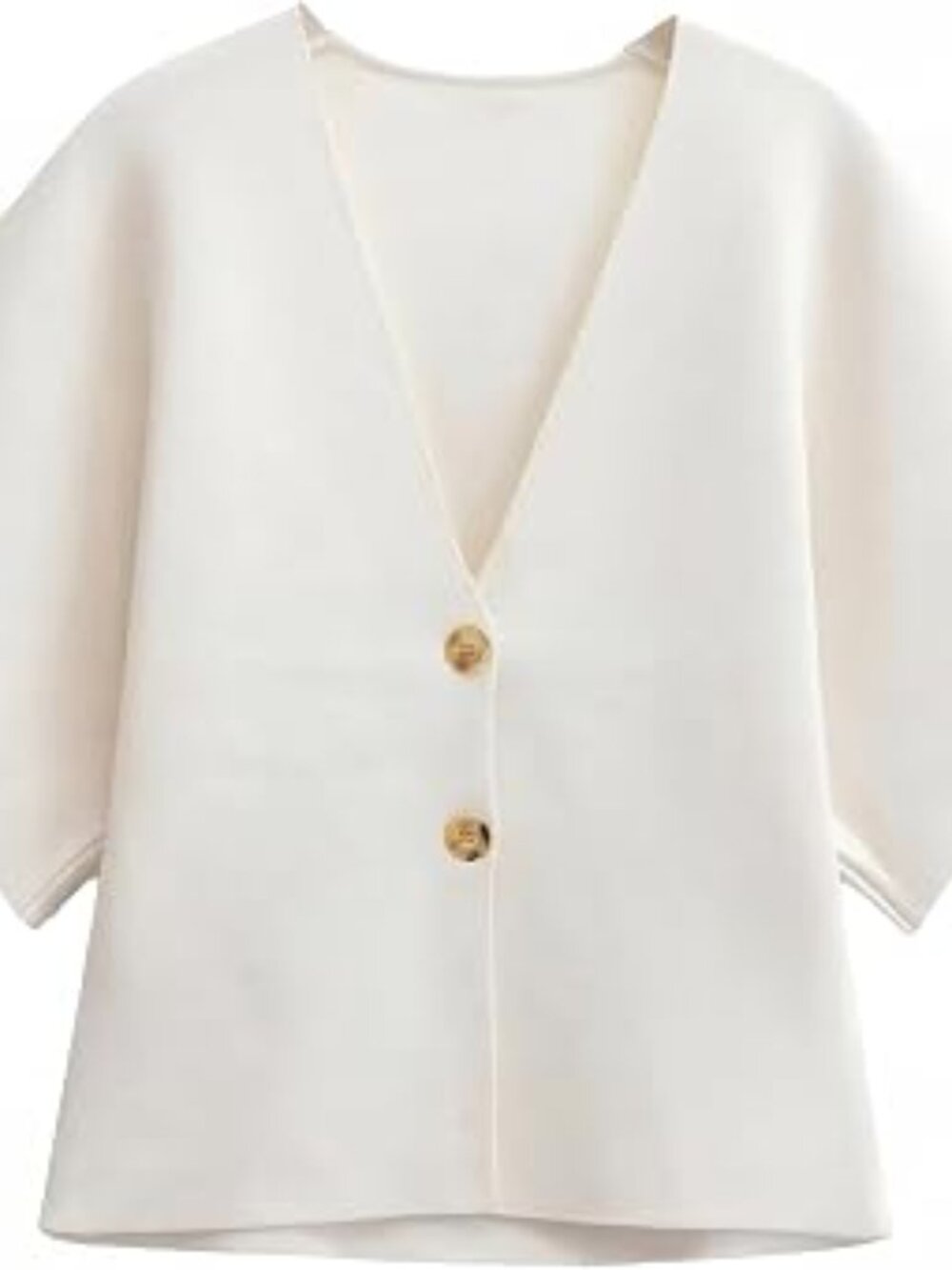 GRECERELLE Women's Summer Lightweight Short Sleeve Cardigan (M)